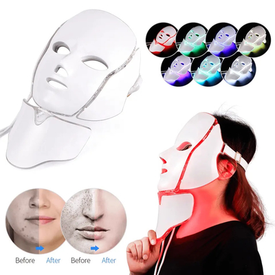 Κόκκινη οδηγημένη ελαφριά θεραπεία Infrared Mask Face Spa 7 αντι γήρανσης μάσκα φωτονίων χρώματος