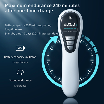 Φορητή συσκευή χειρός 650nm 808nm Ψυχρή μηχανή θεραπείας λέιζερ για την ανακούφιση από τον πόνο