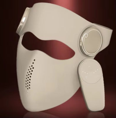 4 μήκους κύματος LED μάσκα προσώπου 3D σχεδιασμός, 288 LED (660nm, 460nm, 850nm, 1064nm), διπλές λειτουργίες, θεραπεία φωτός φροντίδας του δέρματος, CE / FCC / RoHS
