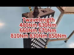 ανακούφιση πόνου μηχανών θεραπείας κόκκινου φωτός εναλλασσόμενου ρεύματος 660nm 850nm για την προσωπική χρήση